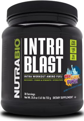 2 X NutraBio Intra Blast New York Punch -- 25.8 oz