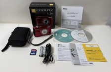 Nikon Coolpix L26 Digital Camera Red 16.1 Meg...
