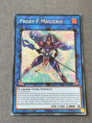 Yu-Gi-Oh! - Proxy-F-Magierin - BLTR - Secret Rare - NM