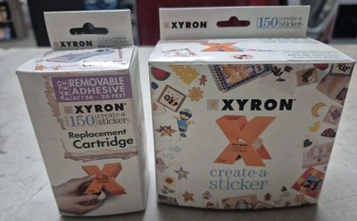 Xyron X150 Sticker Maker With 20ft Replacement Cartridge.