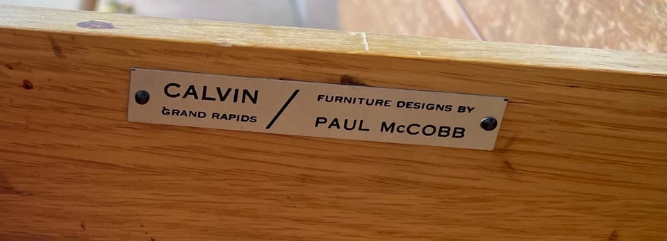 Стол консольный верхний травертиновый Paul McCobb для Calvin MCM - Изображение 2 из 4