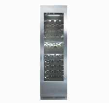 24" Perlick CR24D14R COLLECTION DUAL-ZONE WINE COLUMN Stainless Steel door