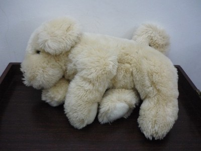 Gina Softoys Creme Labrador Golden Retriever Welpe Hund weiches Plüschtier