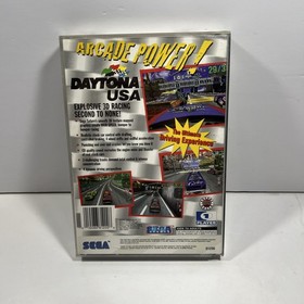 Daytona USA (Sega Saturn, 1995) CIB + Reg Card Tested & Working