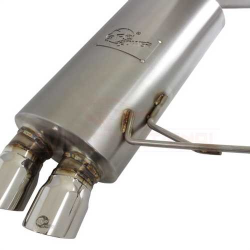 aFe Power CatBack Exhaust System for BMW 325i E90 2006 - Picture 4 of 8