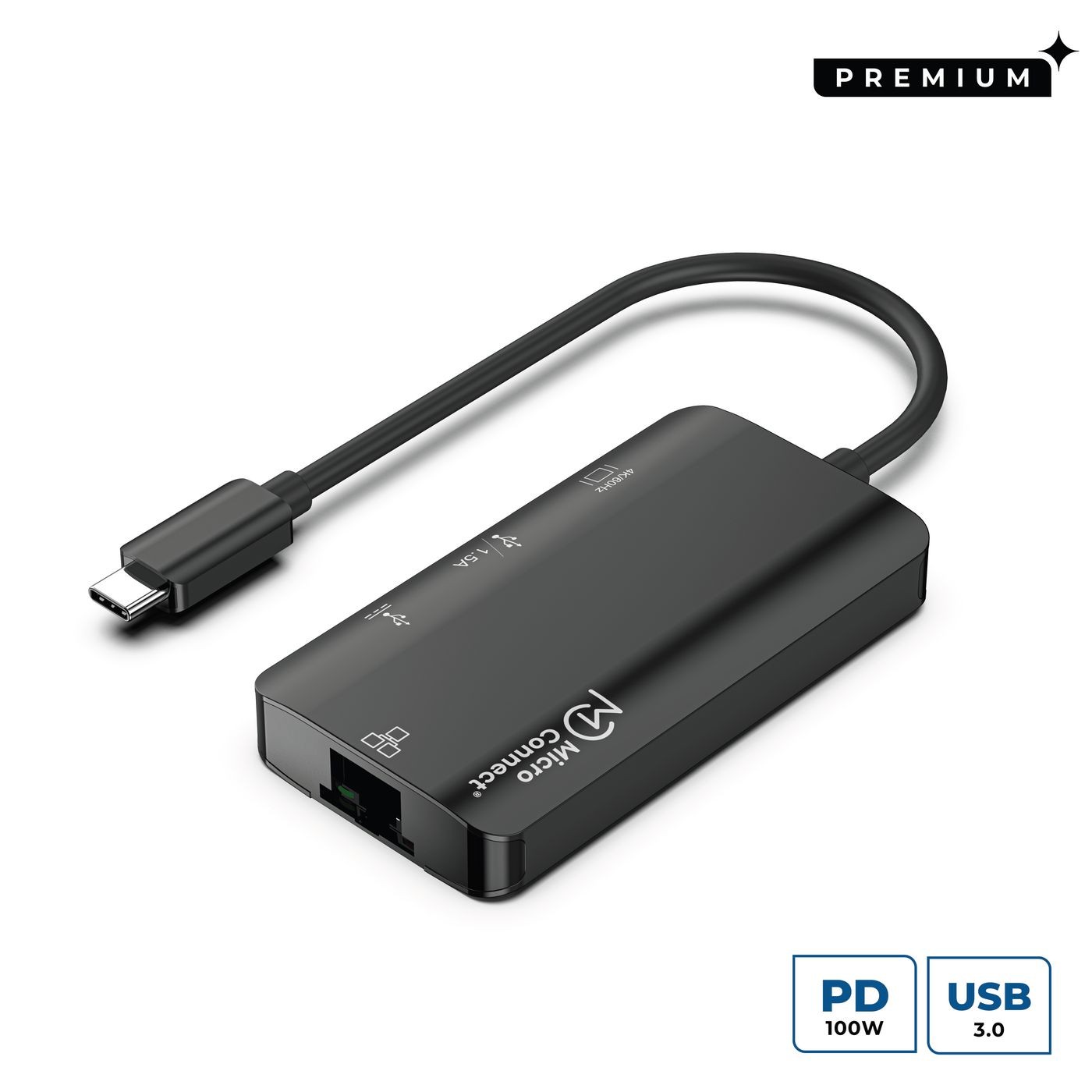 MicroConnect USB3.1CCOM16 USB-C Mini Dock. USB-C to