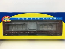 HO Athearn 88110 Southern Railway 60’ Bulkhead Flat Car SOU #114447 Metal Wheels