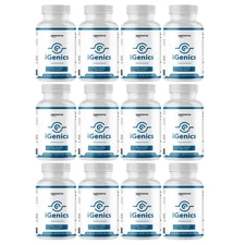 iGenics Eye & Vision Health Natural Formula Supplement - I Genics - 12 Bottles