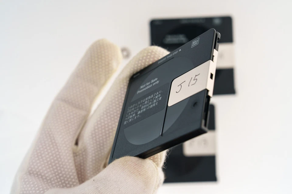 3x MiniDiscos Taiyo Yuden Negros 80 - Promoción "No en Venta" Japón - Raro Sin Marca Foto 3 de 4