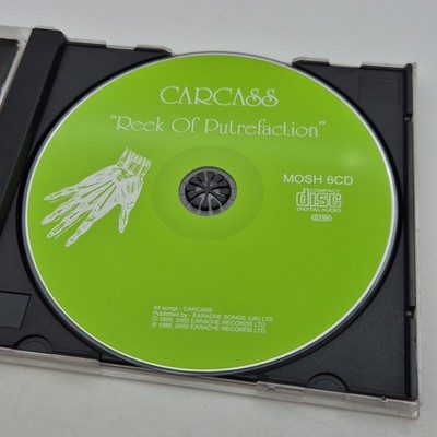 CARCASS 'Reek Of Putrefaction' 1988/2003 Death Metal CD Album