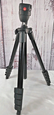 Manfrotto Compact Action Aluminium Tripod w/ Hybrid Head Black MKCOMPACTACN-BK