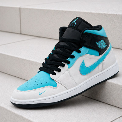 Nike Air Jordan 1 Mid SE Blue Chill IM6567-121 Men's Size New