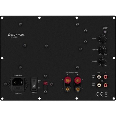 Monacor SAM-300D Einbauverstärkermodul 300 W