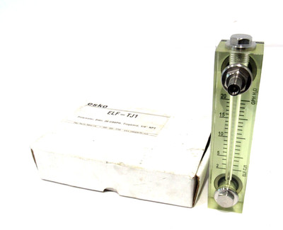 NEW ESKO ELF-TJ1 FLOWMETER ELFTJ1