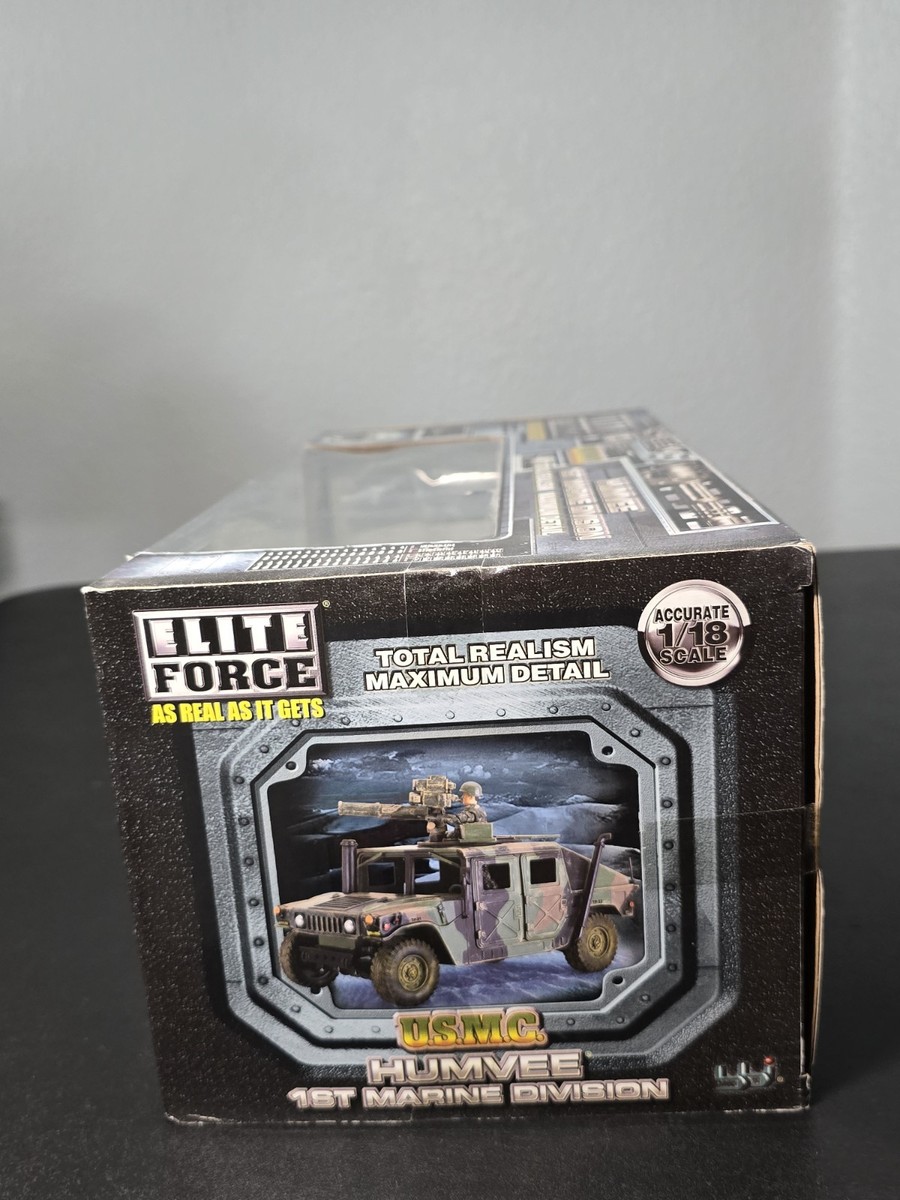 BBI Elite Force 1:18 Scale USMC Humvee 1st Marine Division With