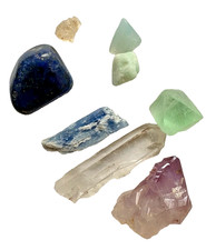 Crystal Grab Bag for Crafting, Display, Etc. in Various Sized and Colors