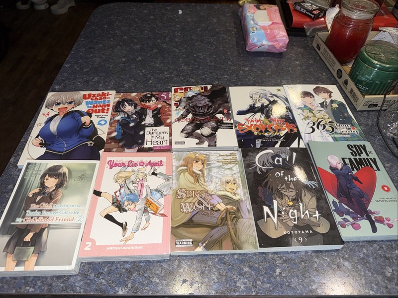 Manga Lot 4 All English