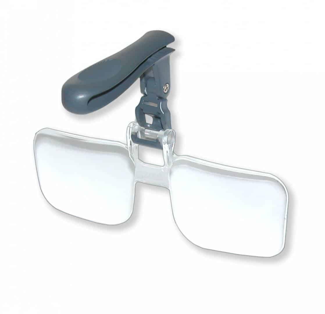Carson VM-14 VisorMag Hands-Free Hat +5.00 Diopters (2.25x Power), Clear