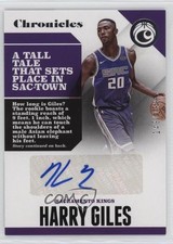 2017-18 Panini Chronicles Auto 149/199 Harry Giles #CA-HGS Auto 2d9