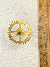 Herschede Clock Movement (PL 78) Escape Wheel - Vintage Clock Parts  KD3357
