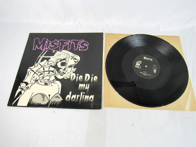 Misfits - Die Die My Darling 1986 Repress 12'' Vinyl ( PL9-03 ) Horror Punk Rock