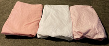 LOT of 3 Circo Playard Portacrib Pack n Play Fitted Sheets-Pink  White