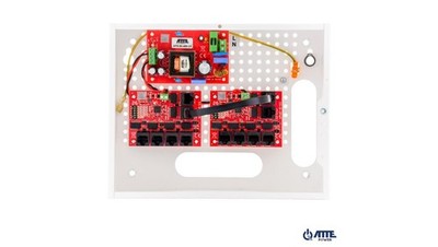 5902143690320 Zestaw do 9 kamer IP switch PoE 9P+1UP ATTE IP-9-11-E ATTE POWER