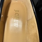 J Crew Black Patent Classic Gold Horse Bit Slip On Loafers Shoes Size 6 — photo 3
