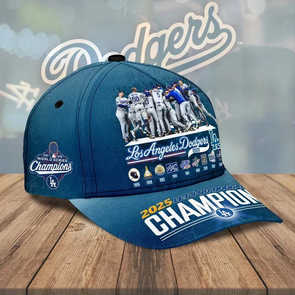 Dodgers 2025 World Series Champions Classic Cap