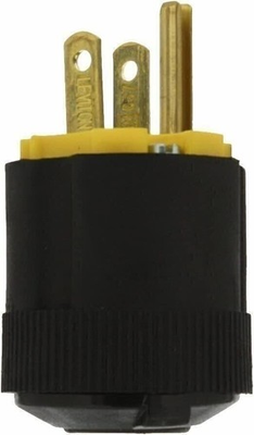 #ad #ad Leviton 113 15 Amp 125 Volt Grounding Plug Black $4.92