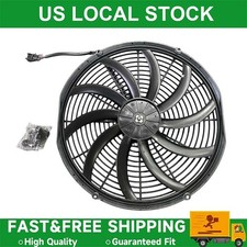 30102113 16 Extreme Performance Puller Electric Fan With Curved Blades