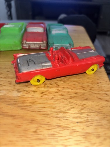 6 Vintage Auburn Rubber Car #504 Cadillac and 5 #610 Ford Ranchero - Afbeelding 2 van 18