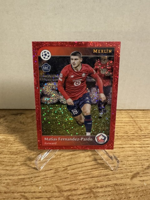 Topps Chrome Merlin 2025 Matias Fernandez - Pardo RC /5