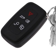 Auto Schl&uuml;ssel H&uuml;lle Schwarz f&uuml;r Land Rover KEYLESS Range Rover LR4