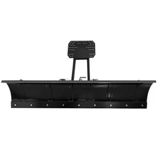 Universal 60in Snow Plow Blade Snow Plow Kit Heavy Duty Steel Push Snow Blade