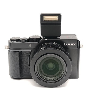 Panasonic LUMIX LX100 II 17.0MP Digital Camera - Black (Kit with