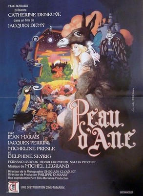 PEAU D'ANE / DONKEY SKIN - DENEUVE / DEMY / MARAIS - REISSUE FRENCH MOVIE POSTER