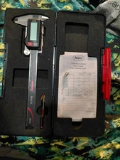 Mahr 4103000 16ER Electronic Digital Caliper, 0-6"/0-150mm Range, .0005"/0.01mm 
