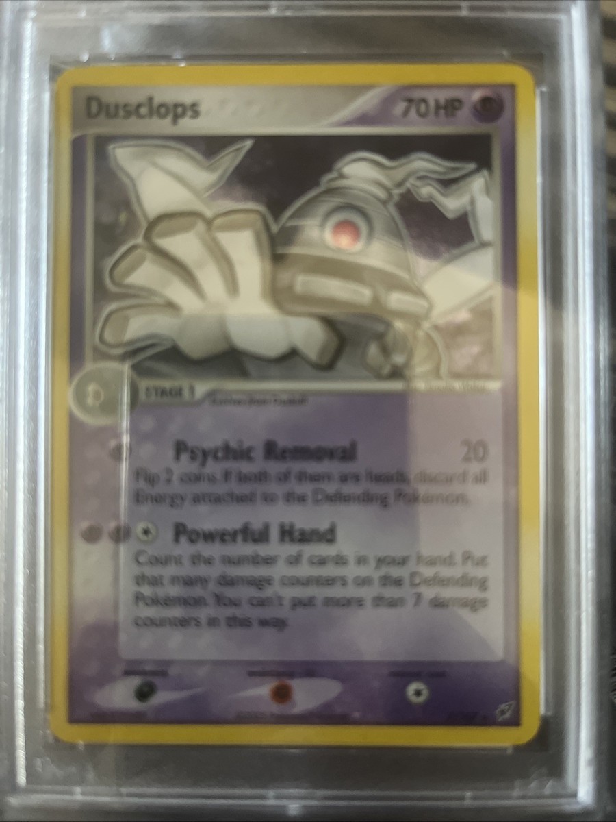 Pokemon Dusclops EX Deoxys Holo Rare #7 PSA 9 Mint | eBay