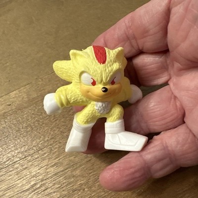 RARE McDonald's 2024 Super Shadow Sonic (Yellow, White Boots) 2'' Toy