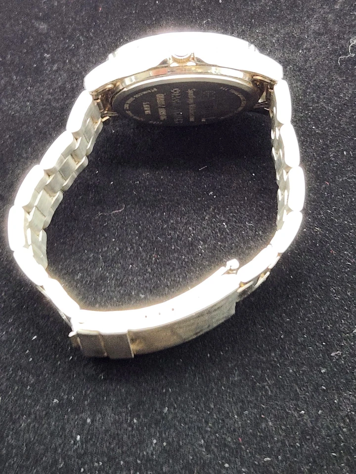 Buffalo Bills Watch Stainless Steel Quartz Analog Mens NFL Football Game Time - Image 3 of 4