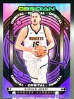 2024 Panini Obsidian Basketball Electric Etch Purple Flood Nikola Jokic #15