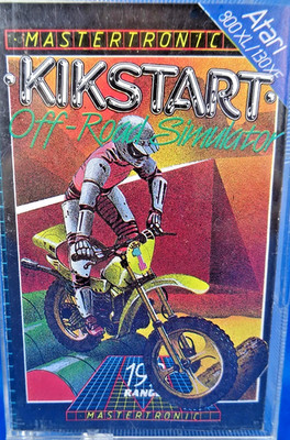 ATARI XL/XE -- KIKSTART OFF-ROAD SIMULATOR  (MASTERTRONIC)