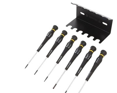 Screwdriver: precision-set; precision; ESD; 6pcs; Kit: st - BRN-4-620 | EU Stock