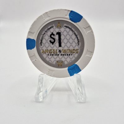 Angel of the Winds Casino Arlington Washington 2018 $1 Casino Chip