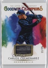 2021 Upper Deck Goodwin Champions Premium 11/25 Carlos Colmenarez #SM-CC ob9