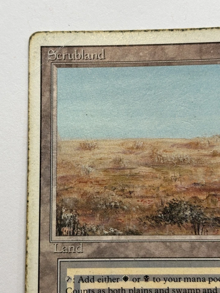 Scrubland Revised DMG Reserved List Orzhov Dual Land MTG Magic The Gathering - Image 3 of 4