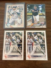 Jonathan Villar 4 card lot 2018 2022 Topps Gypsy Queen Opening Day Brewers Mets 
