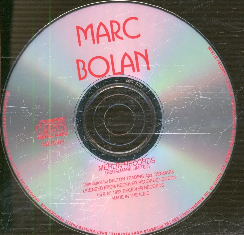 Marc Bolan Misty Mist CD UK Merlin 1992 MER003 - Bild 3 von 3