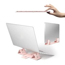 Laptop Stand Compact, Foldable, Magnetic, Travel Laptop Riser on the Go